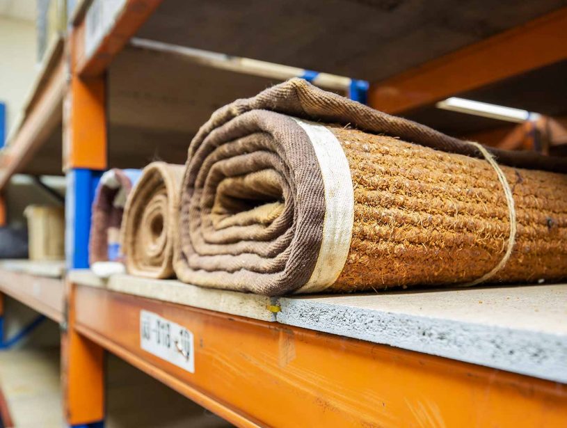 Rug and carpet storage